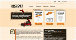 Desktop Screenshot of mccost.com